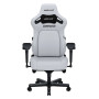 Anda Seat Kaiser 4 XL ігрове крісло до 200 кг з екошкіри білого кольору