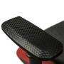 Ігрове крісло Corsair T3 Rush до 120 кг, тканина сіро-червоного кольору