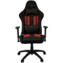 Тканинне ігрове крісло Corsair TC100 RELAXED до 120 кг Тканина сіро-червона