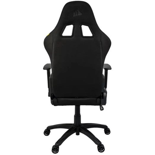Тканинне ігрове крісло Corsair TC100 RELAXED до 120 кг Тканина сіро-червона
