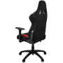 Тканинне ігрове крісло Corsair TC100 RELAXED до 120 кг Тканина сіро-червона