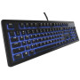Мембранна клавіатура SteelSeries Apex 100 чорна