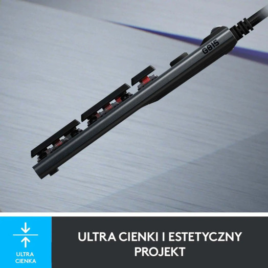 Чорна лінійна механічна клавіатура Logitech G815 GL