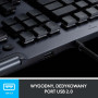 Чорна лінійна механічна клавіатура Logitech G815 GL