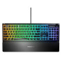 Мембранна клавіатура SteelSeries Apex 3 чорна