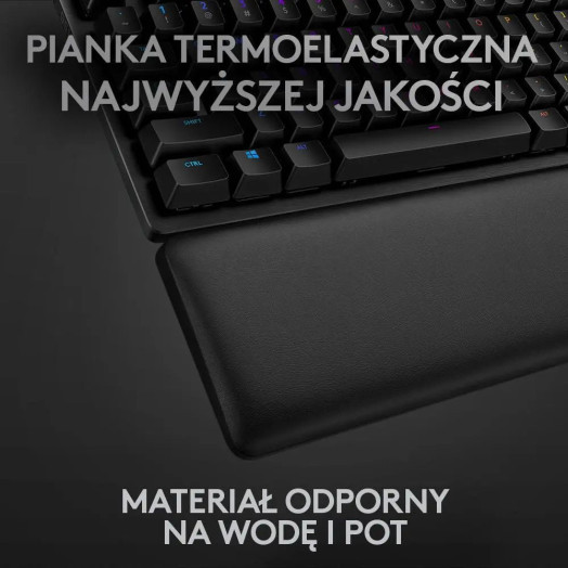 Тактильна чорна механічна клавіатура Logitech G513 Carbon GX Brown