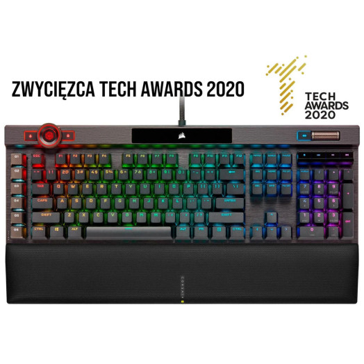Оптико-механічна клавіатура Corsair K100 RGB OPX Switch Black