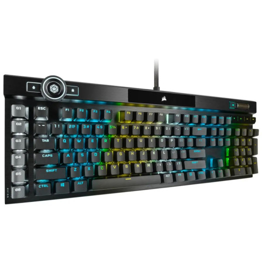 Оптико-механічна клавіатура Corsair K100 RGB OPX Switch Black