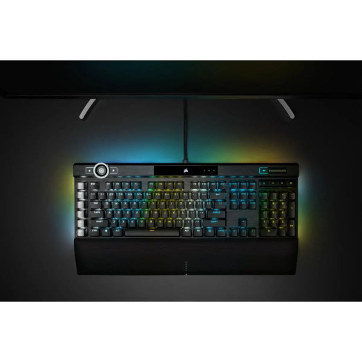 Оптико-механічна клавіатура Corsair K100 RGB OPX Switch Black