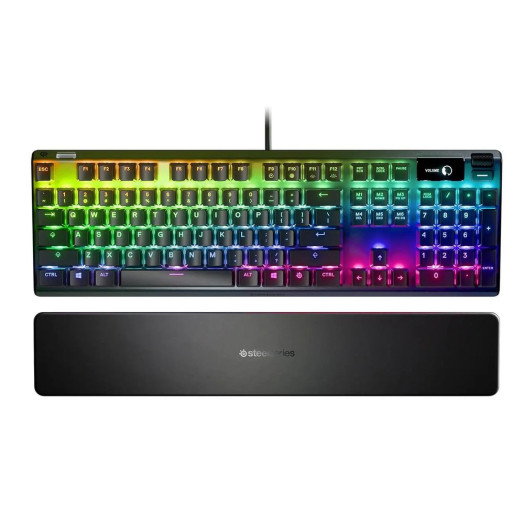 Чорна механічна клавіатура SteelSeries Apex Pro США