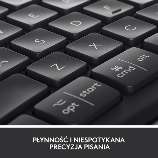 Мембранна клавіатура Logitech Ergo K860 Graphite