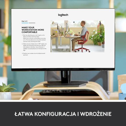 Мембранна клавіатура Logitech Ergo K860 Graphite