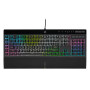 Чорна мембранна клавіатура Corsair K55 RGB Pro XT