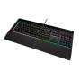 Чорна мембранна клавіатура Corsair K55 RGB Pro XT