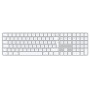 Мембранна клавіатура Apple Magic Keyboard із Touch ID і цифровою клавіатурою білого кольору