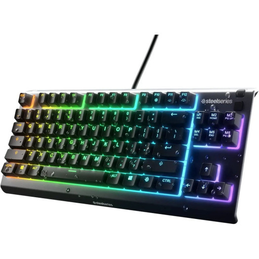 Мембранна клавіатура SteelSeries Apex 3 TKL чорна