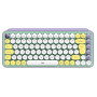 Механічна клавіатура Logitech POP Keys Daydream Lilac Mint