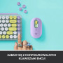 Механічна клавіатура Logitech POP Keys Daydream Lilac Mint