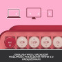 Механічна клавіатура Logitech POP Keys Heartbreaker Raspberry