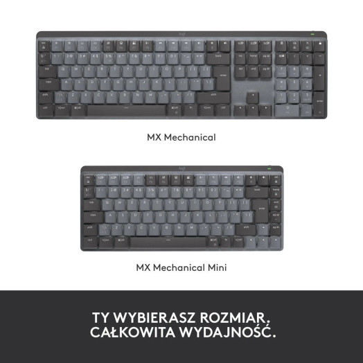 Механічна клавіатура Logitech MX Mechanical Brown Switch Graphite Mechanical