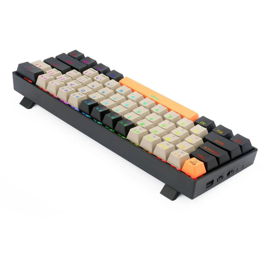 Механічна клавіатура Redragon Draconic PRO K530 Brown Switch Black