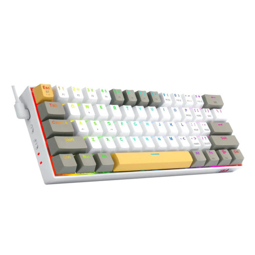 Механічна клавіатура Redragon Draconic PRO K530 Brown Switch White/Grey