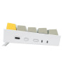 Механічна клавіатура Redragon Draconic PRO K530 Brown Switch White/Grey