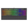 Механічна клавіатура Endorfy Omnis Pudding Red Kailh Red RGB Black