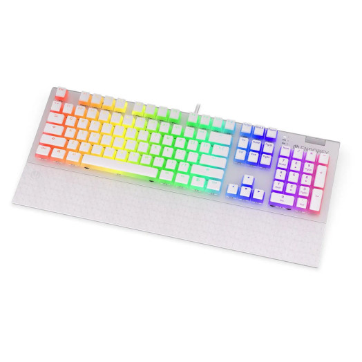 Механічна клавіатура Endorfy Omnis Pudding Onyx White Brown Kailh Brown Brown