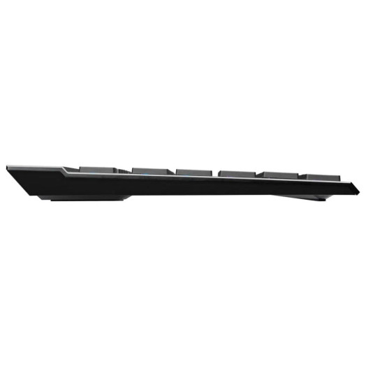 Механічна клавіатура Corsair K100 Air Wireless RGB Cherry MX Ultra Black