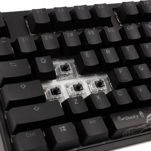 Механічна клавіатура Ducky One 2 з підсвічуванням PBT RGB Cherry MX Black Black