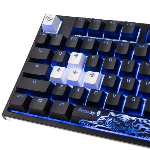 Механічна клавіатура Ducky One 2 з підсвічуванням PBT RGB Cherry MX Black Black