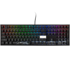 Механічна клавіатура Ducky One 2 з підсвічуванням PBT RGB Cherry MX Brown Black