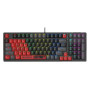 Чорно-червона механічна клавіатура A4tech Bloody S98 Sports Red BLMS Red