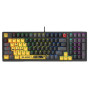 Механічна клавіатура A4tech Bloody S98 Sports Lime BLMS Red Black Yellow