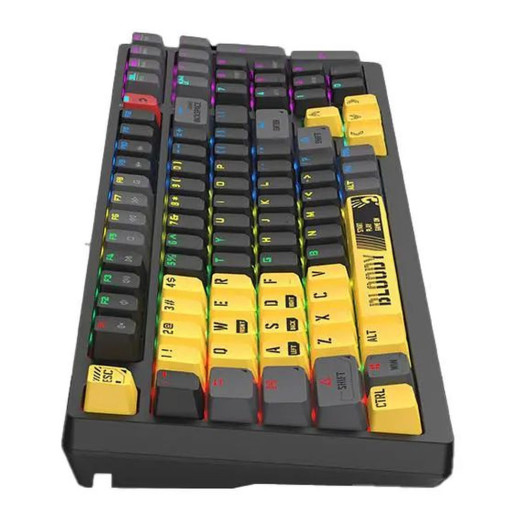 Механічна клавіатура A4tech Bloody S98 Sports Lime BLMS Red Black Yellow