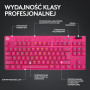 Механічна клавіатура Logitech G Pro X TKL Lightspeed Tactile GX Brown Pink