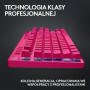 Механічна клавіатура Logitech G Pro X TKL Lightspeed Tactile GX Brown Pink