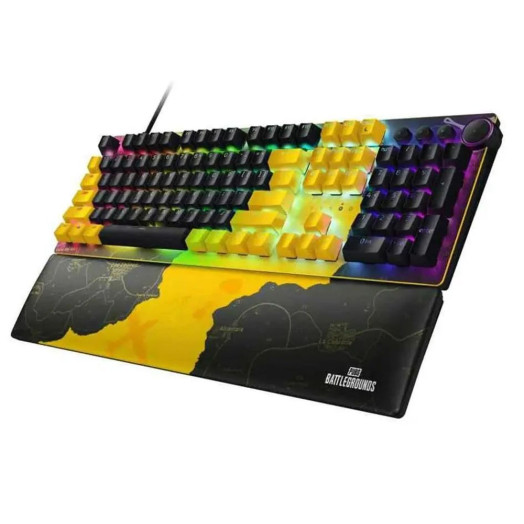 Механічна клавіатура Razer Huntsman V2 Linear Optical Switch PUBG: BATTLEGROUNDS Edition Black and Yellow
