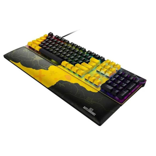 Механічна клавіатура Razer Huntsman V2 Linear Optical Switch PUBG: BATTLEGROUNDS Edition Black and Yellow