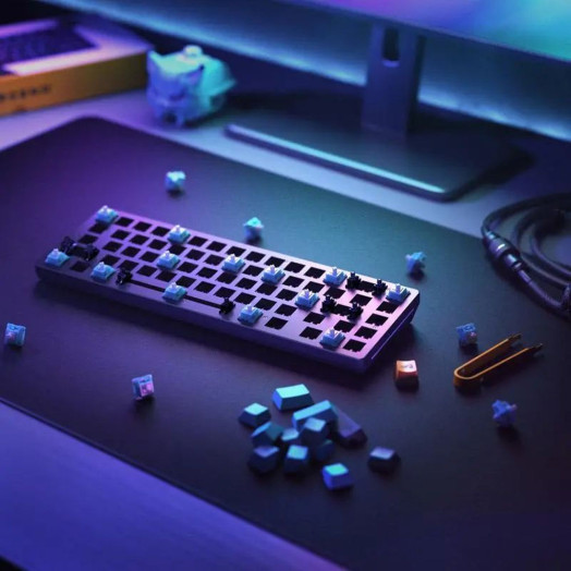 Glorious GMMK 2 BAREBONES Compact 65% RGB Pink Механічна клавіатура