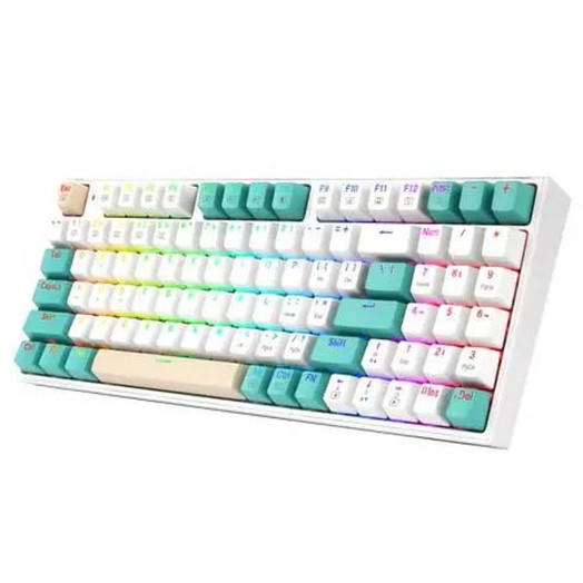 Механічна клавіатура Redragon K643 Pro Red Switch White Green White