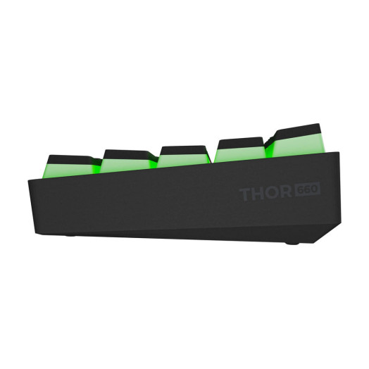 Механічна клавіатура Genesis Thor 660 RGB Gateron Brown Black