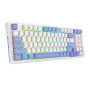 Механічна клавіатура Redragon K664WBP-RGB-PRO Gloria Pro White-Blue