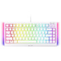 Механічна клавіатура Razer BlackWidow V4 75% Orange Switch White