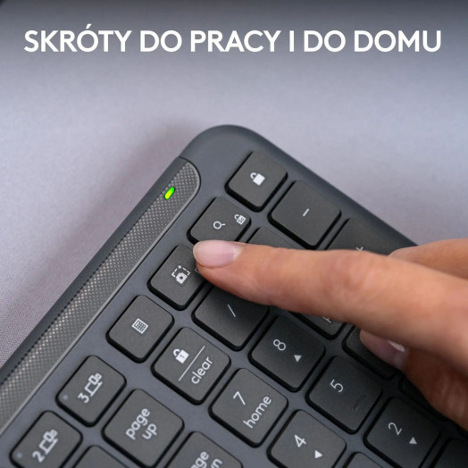 Мембранна клавіатура Logitech Signature Slim K950 Graphite