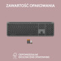 Мембранна клавіатура Logitech Signature Slim K950 Graphite