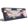Синя та біла механічна клавіатура Redragon K686AK RGB PRO EISA