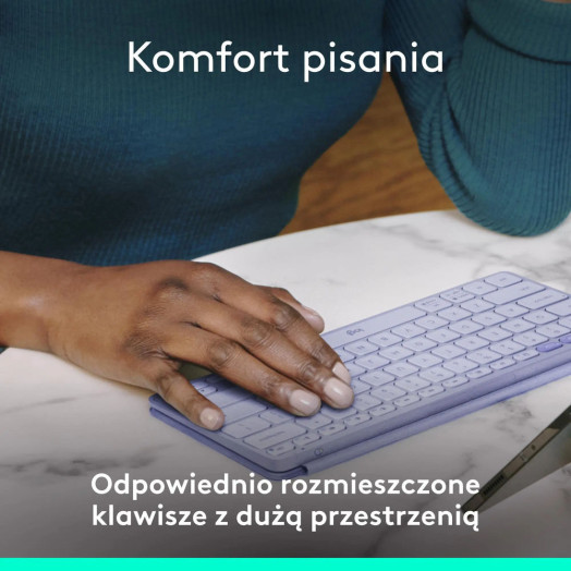 Фіолетова клавіатура Logitech Keys-To-Go 2 Scissor