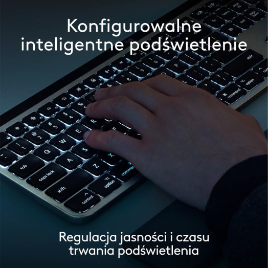 Мембранна клавіатура Logitech MX Keys S для Mac Graphite